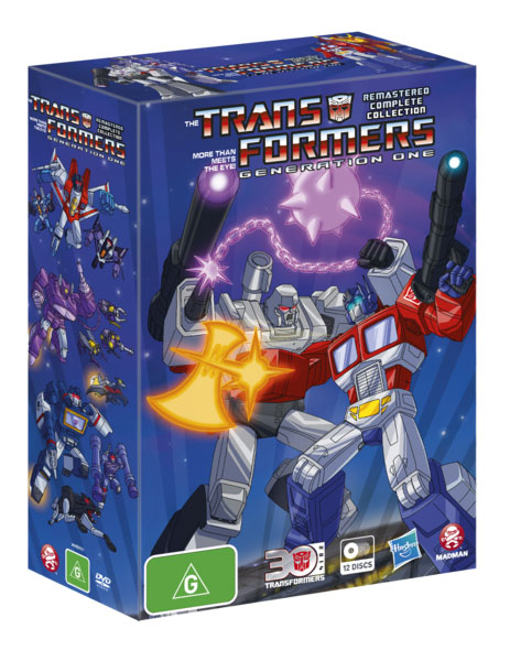 Dvd Transformers G1 Completo