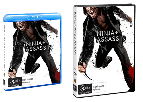 NINJA ASSASSIN DVD RAIN RAIZO VERY GOOD