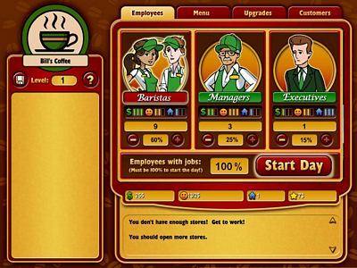 Coffee Shop Tycoon on Increase The Number Of Shops To Help Run Your Business