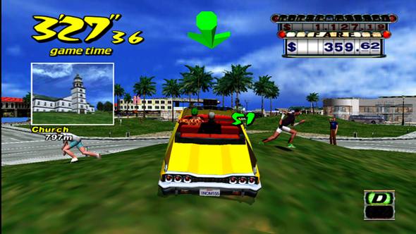 Crazy Taxi XBox 360 Review -  