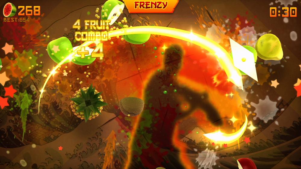 Fruit Ninja no Jogos 360