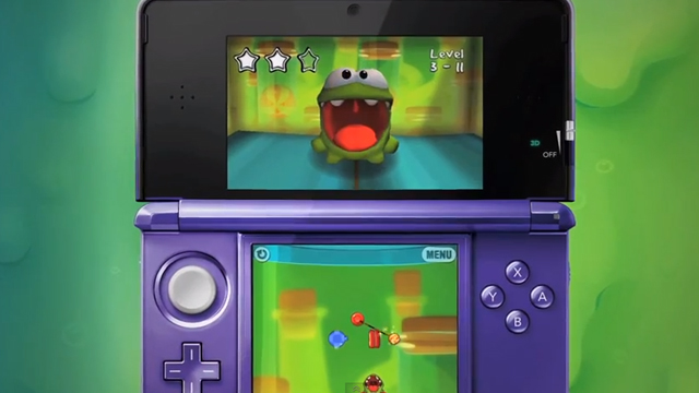 Cut The Rope: Triple Treat - Nintendo 3DS : Activision Inc: Video Games