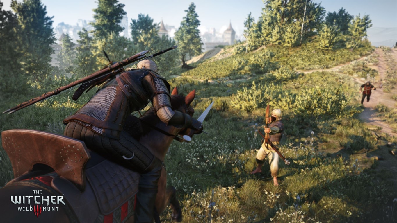 The_Witcher_3_Wild_Hunt_Geralt_of_Rivia_fighting_bandits