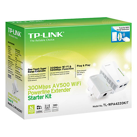 TP-Link 300Mbps AV500 WiFi Powerline Extender