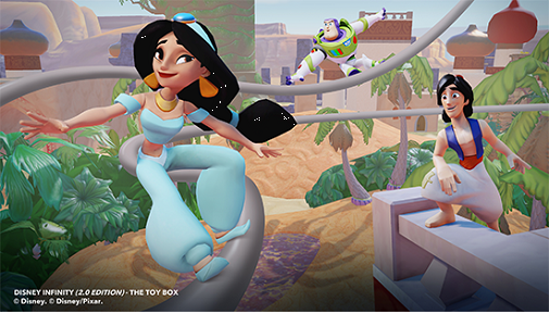 Together At Last Jasmine Joins Aladdin In Disney Infinity 2 0 Together At Last Jasmine Joins Aladdin In Disney Infinity 2 0