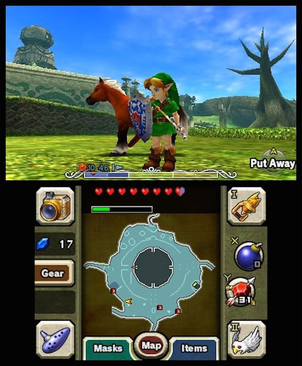 The Legend of Zelda: Ocarina of Time 3D - review, Role playing games