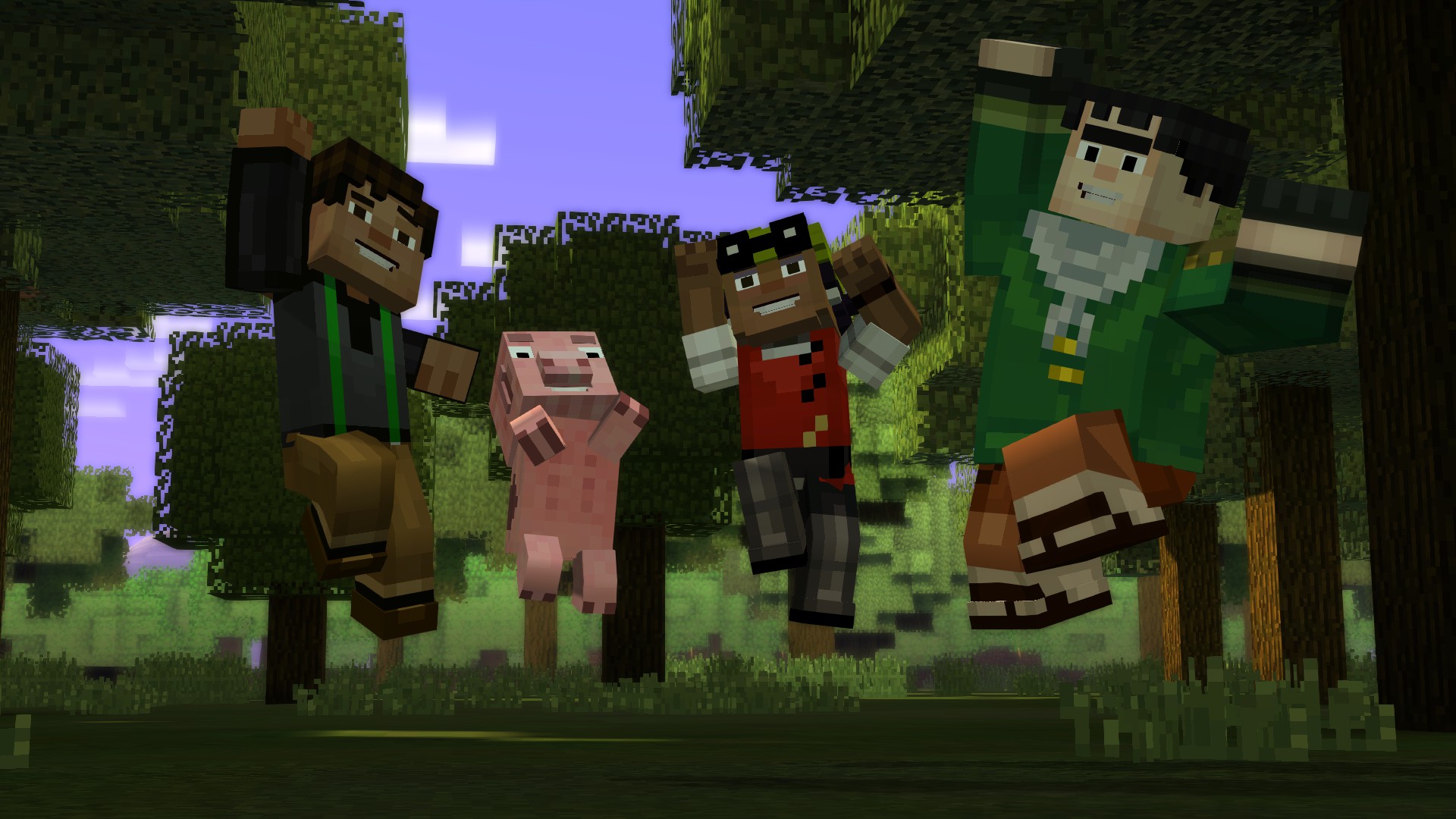 Telltale Games' Minecraft: Story Mode debut trailer stars Patton Oswalt,  Paul Reubens and more