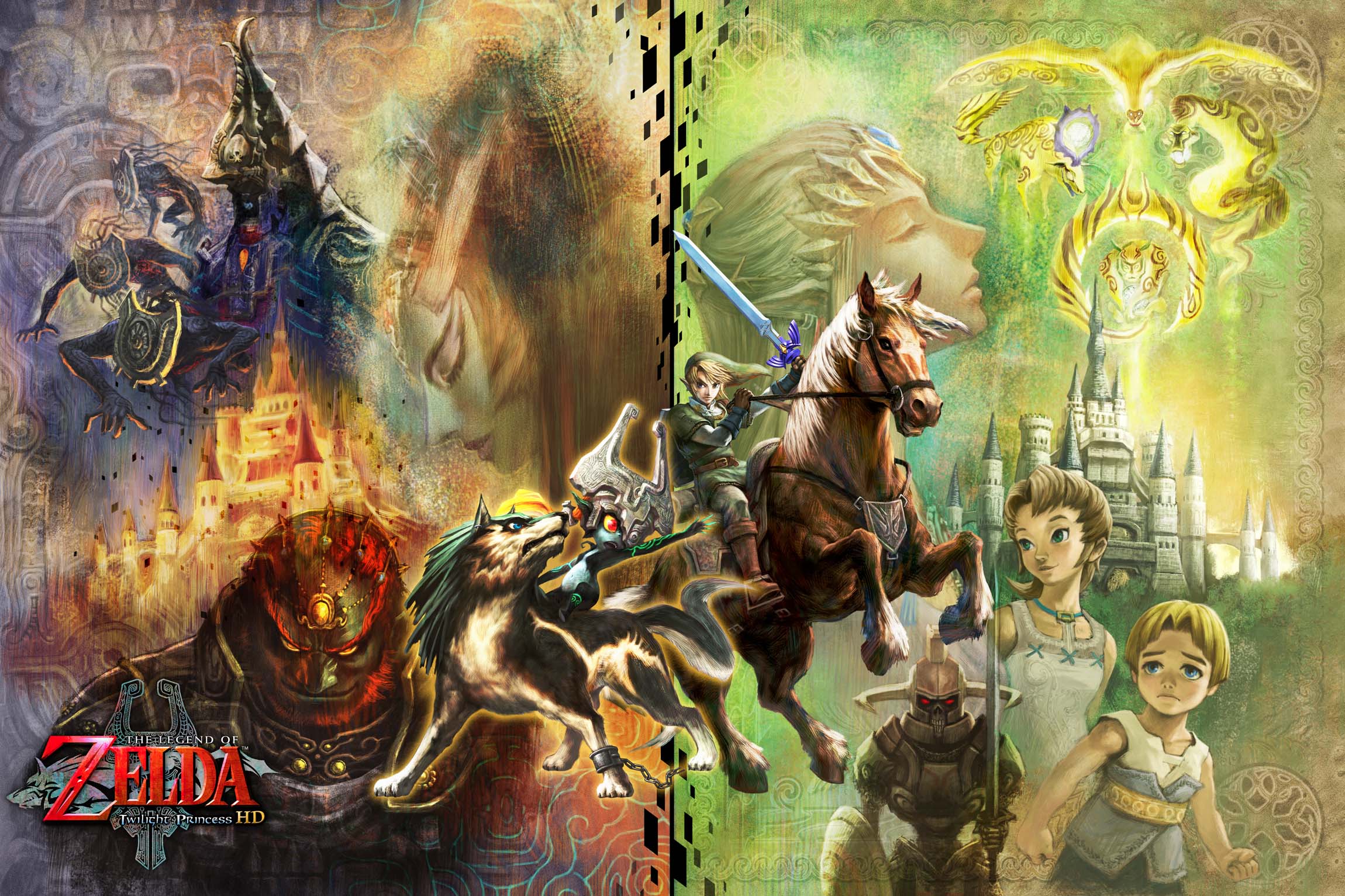 The Legend of Zelda Twilight Princess HD illu