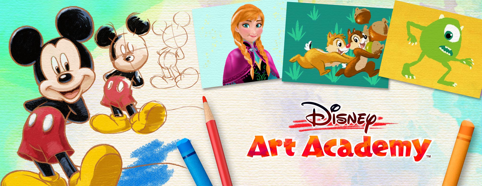 Disney Art Academy illustration