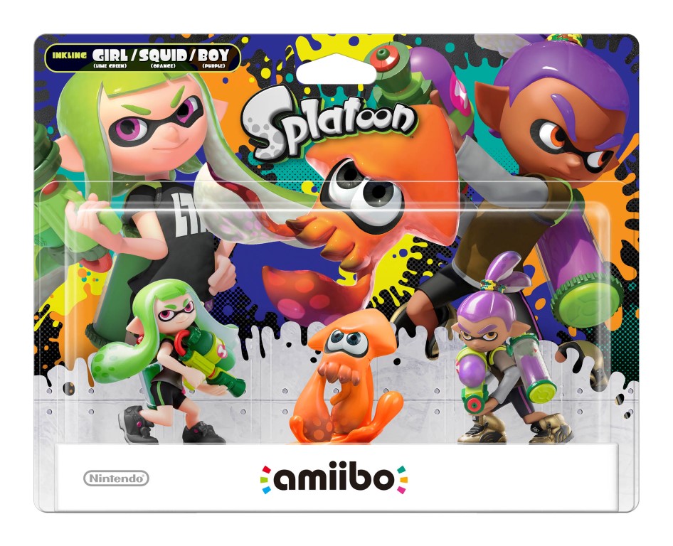 amiibo Splatoon Triple Pack 2