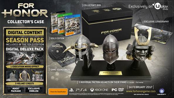 For Honor Reveals Full Roster Of Playable Heroes And Multiplayer Modes Unveils Collector S Case Content At Gamescom Impulse Gamer