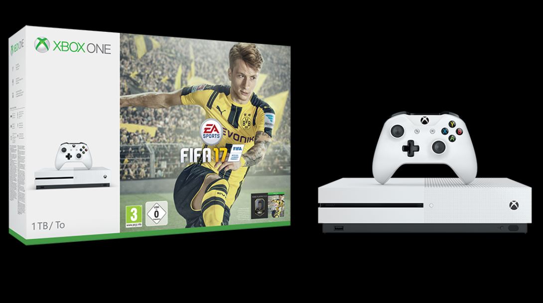 xbox one fifa 17 bundle