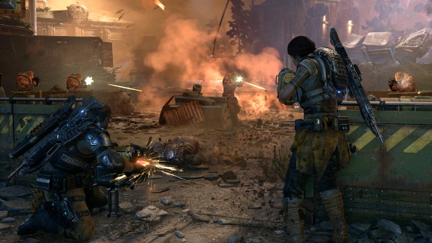 Gears of War 4 Drone Battle