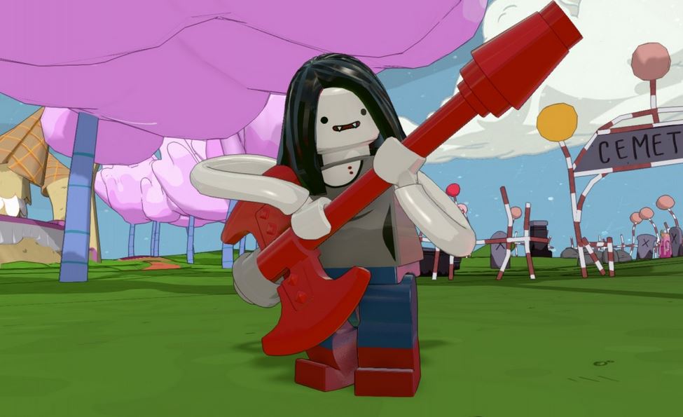 Marceline the Vampire Queen Introduces Gizmo and Stripe to LEGO