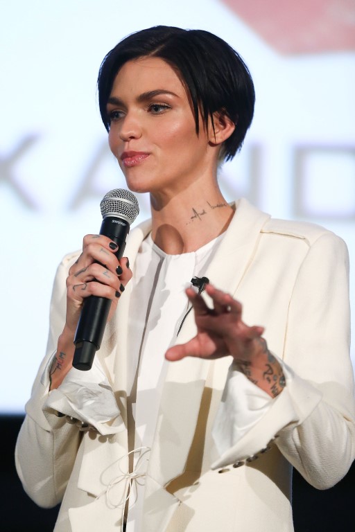 SYDNEY, AUSTRALIA - NOVEMBER 19:  Ruby Rose poses at the xXx: 'Return Of Xander Cage' Sydney Fan Event  on November 19, 2016 in Sydney, Australia.  (Photo by Brendon Thorne/Getty Images for Paramount Pictures) *** Local Caption *** Ruby Rose