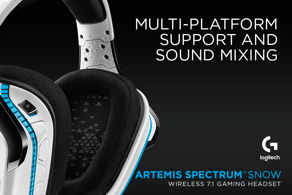 G933 artemis spectrum snow wireless 7.1 gaming headset deals