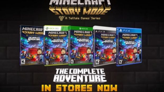 Minecraft: Story Mode - The Complete Adventure (PlayStation 4, 2016) for  sale online