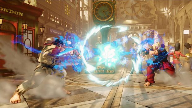 Ryu In-Game Image Hadoken, Images, Street Fighter II, Museum