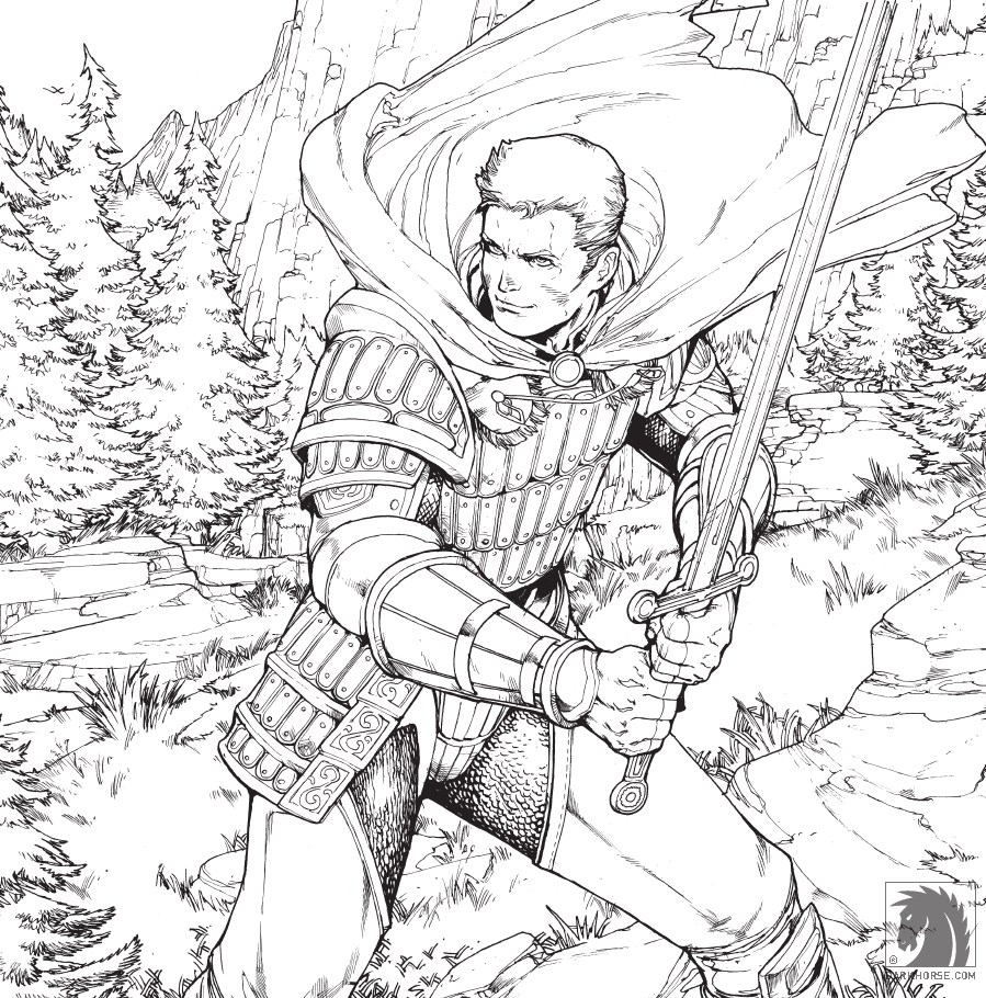 Download Dragon Age Adult Coloring Book Comic Book Review - Impulse ...