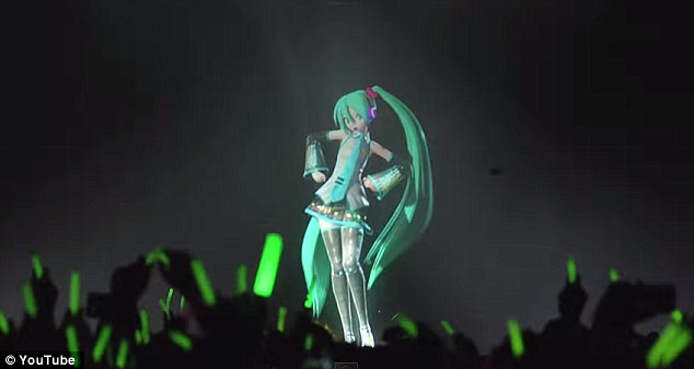 Virtual popstar IA performing at Asia Pop Fest Impulse Gamer