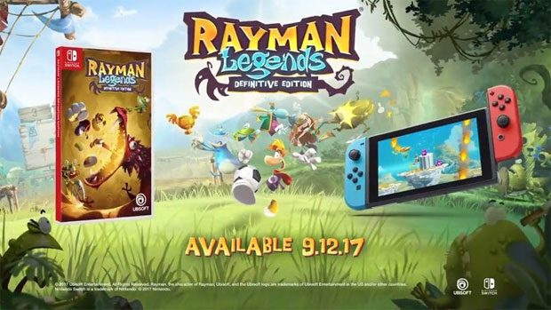 NINTENDO SWITCH RAYMAN LEGENDS DEFINITIVE EDITION 2017 FULL GAME DOWNLOAD