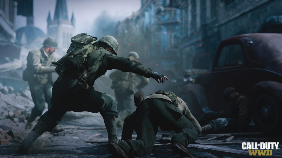 Call of Duty WWII – PS4 vs. PS4 Pro 4K Mode Beta Graphics Comparison 