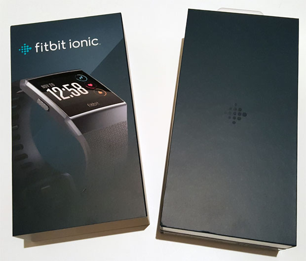 fitbit ionic unboxing