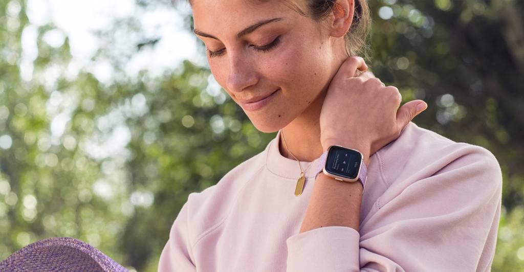 fitbit versa 2 stationary bike