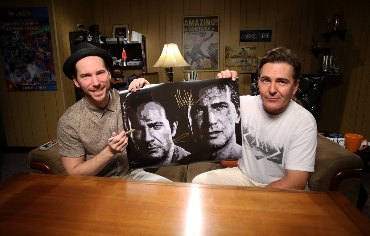 Nolan North is doing an Uncharted Let's Play with Troy Baker and