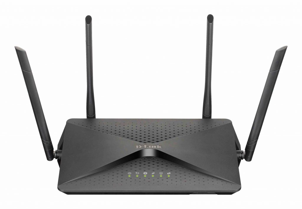 DLink strikep with new VIPER 2600 MUMIMO WiFi Gigabit Modem Router