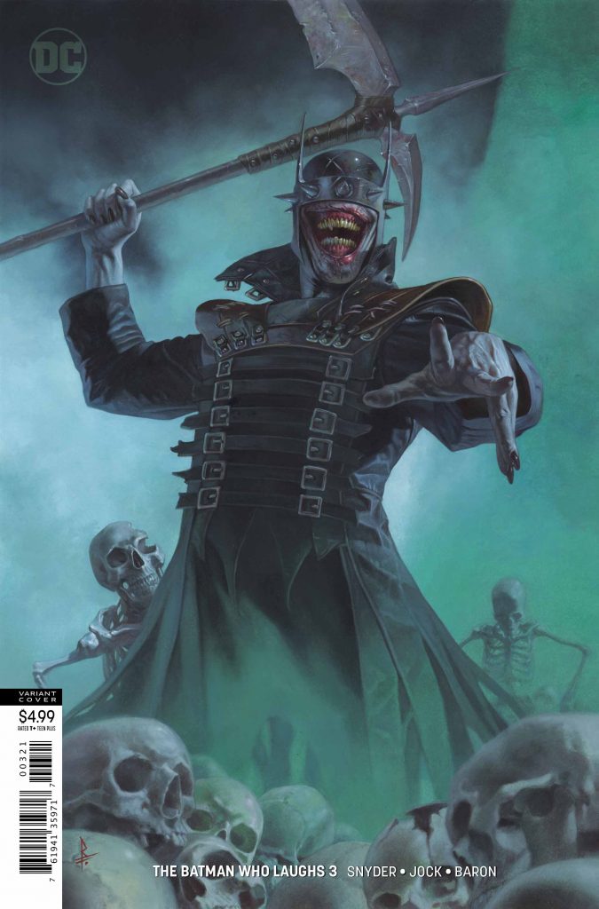 batman with a scythe
