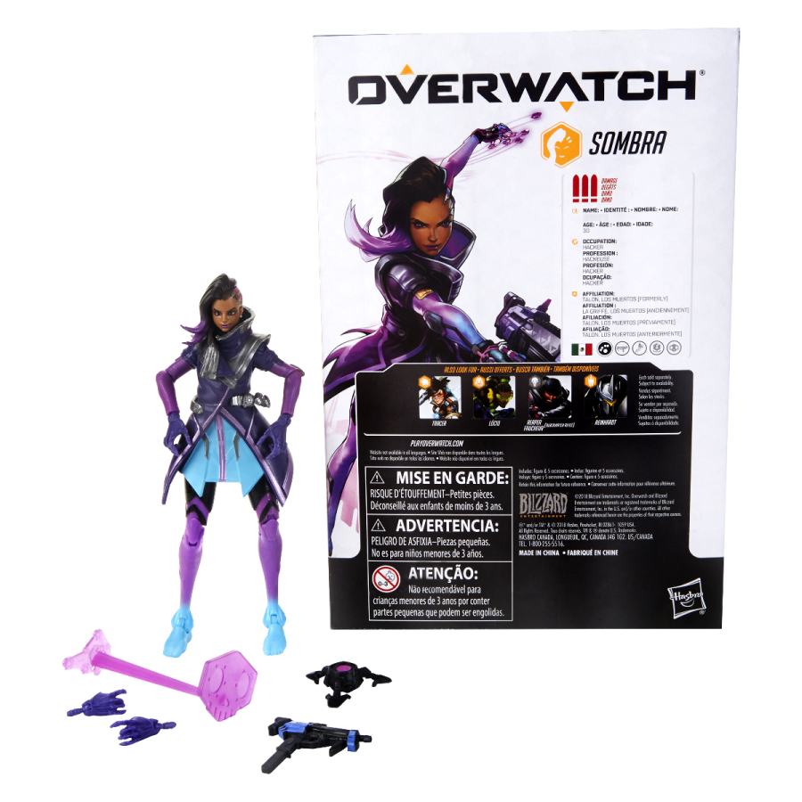 Overwatch TRACER Hasbro 6 Ultimates Figure Video Review And Images