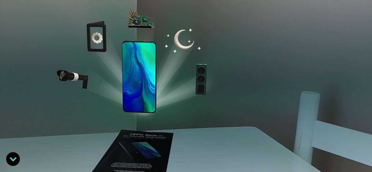 OPPO Reno 5G with a Snapdragon 855 5G processor