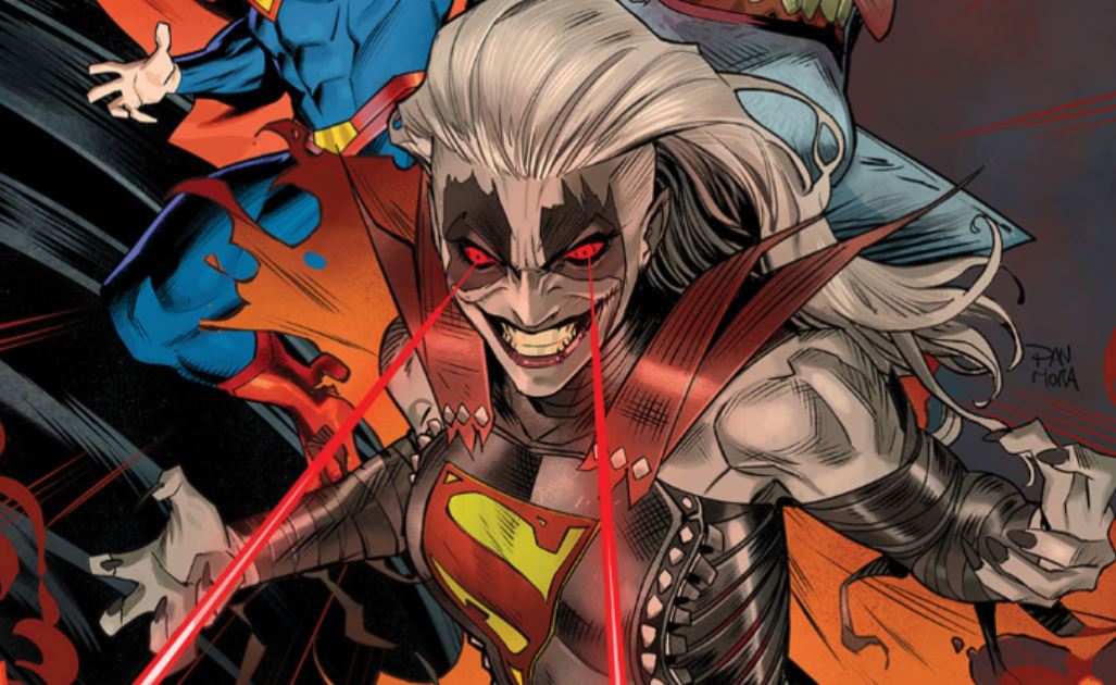 Six corrupt versions of DC’s Super Heroes are coming to terrorize Earth thi...