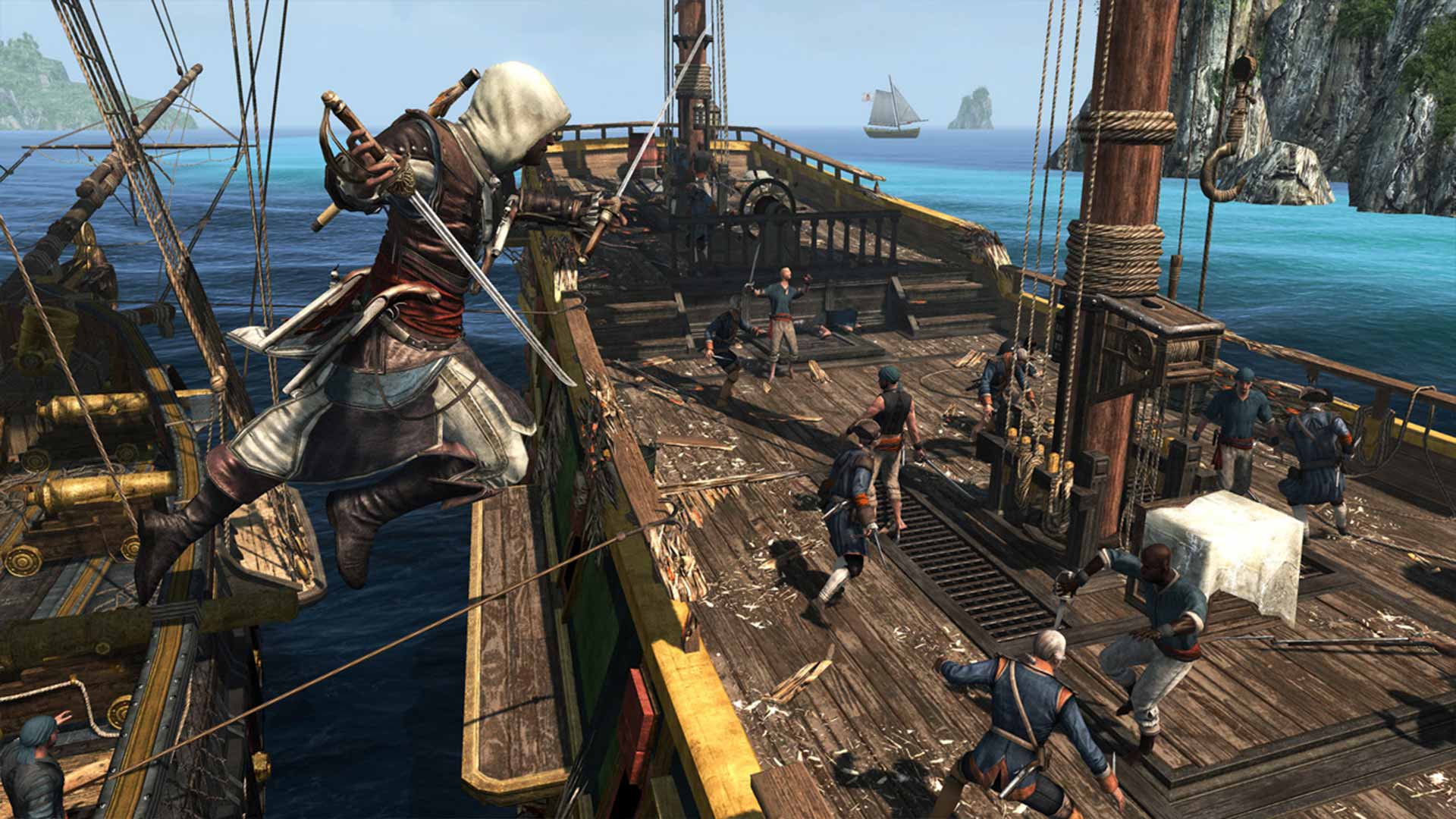 Assassin's Creed Rogue puts you behind the ship's wheel again this fall