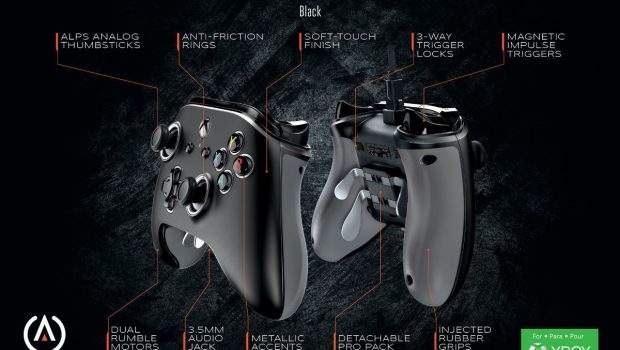 Powera Fusion Pro Wired Controller For Xbox One Black Amazon Sg Video Games