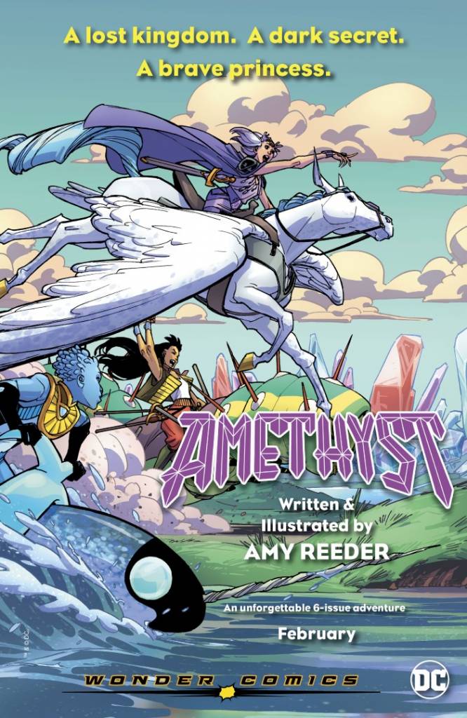 DC EXCLUSIVE: First Look at Amethyst #1 by Amy Reeder - Impulse Gamer