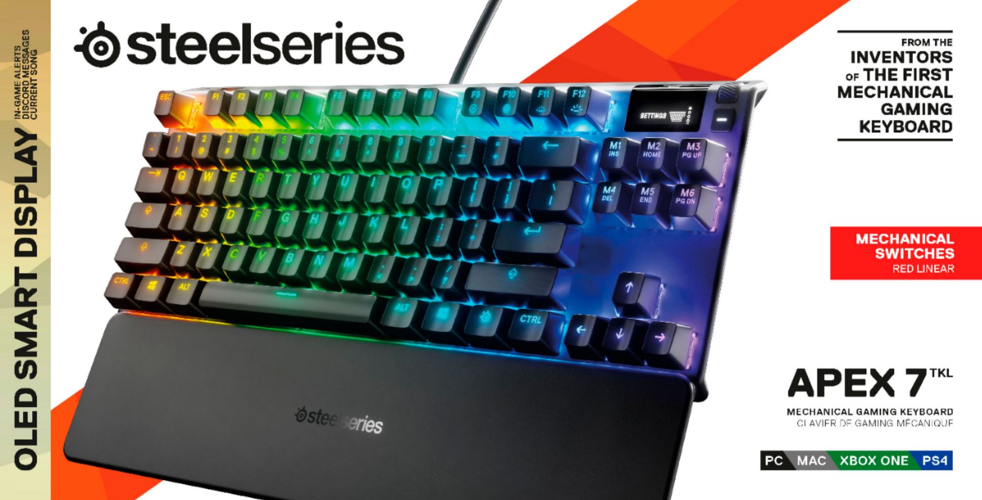 SteelSeries Apex 7 TKL Gaming Keyboard Review