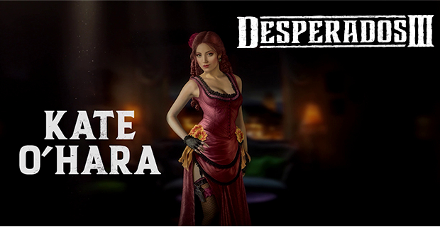 Meet Kate O Hara In New Desperados Iii Trailer Free Demo Available On Gog Com Impulse Gamer