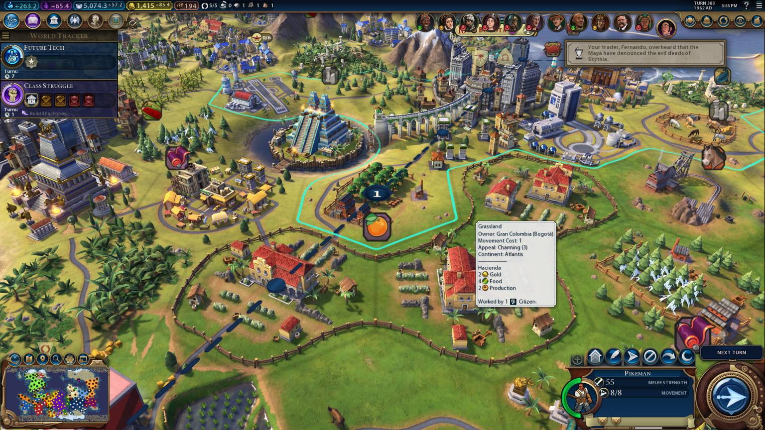 Civilization VI Maya and Gran Columbia DLC PC Review - Impulse Gamer