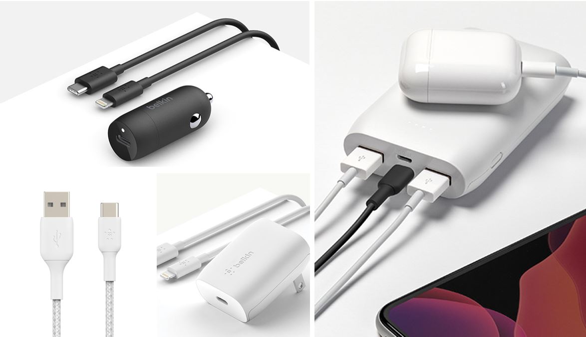 New charging accessories from Belkin to keep you powered up all day