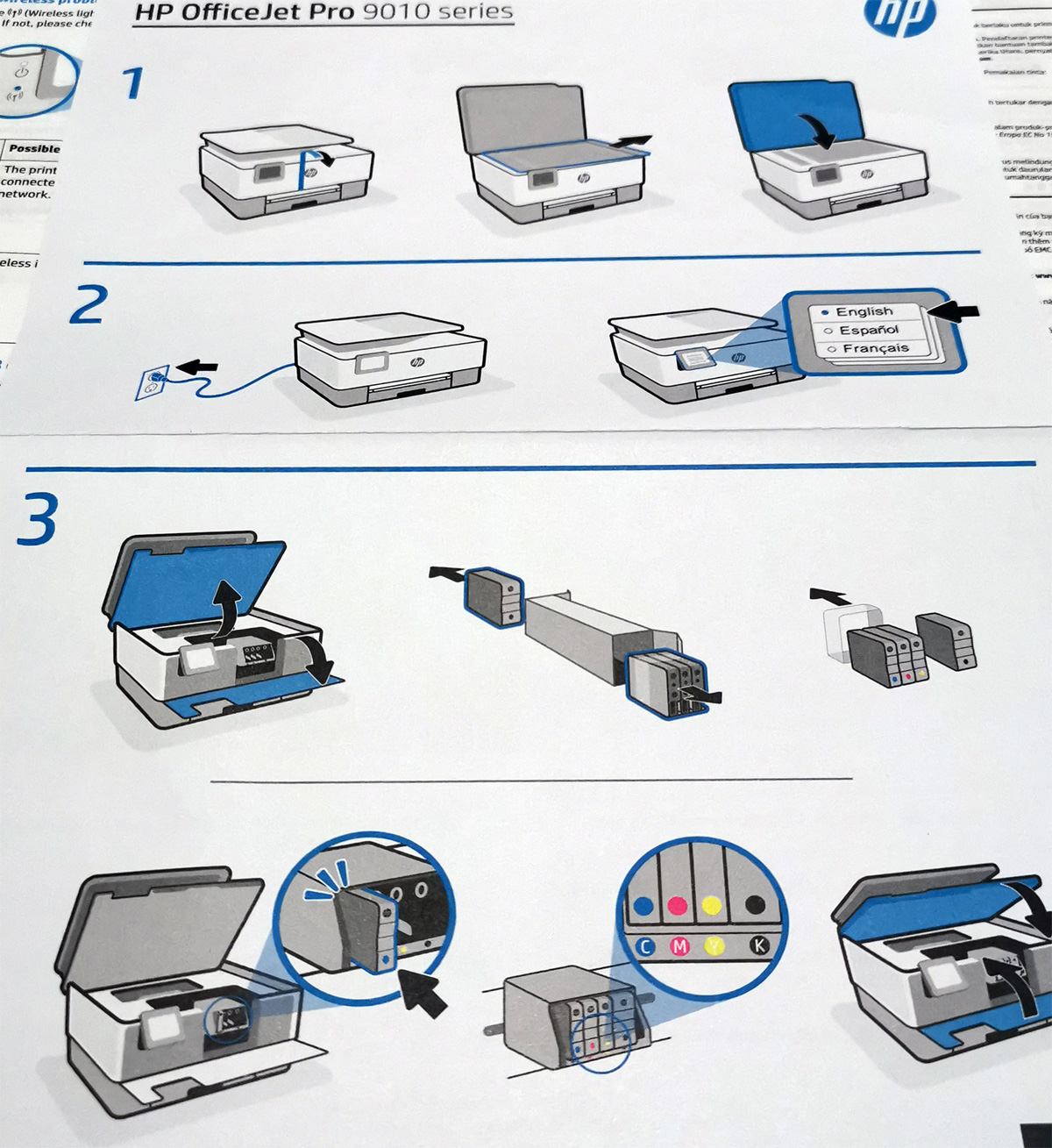 HP OfficeJet Pro 9010 All-in-One Printer series Setup