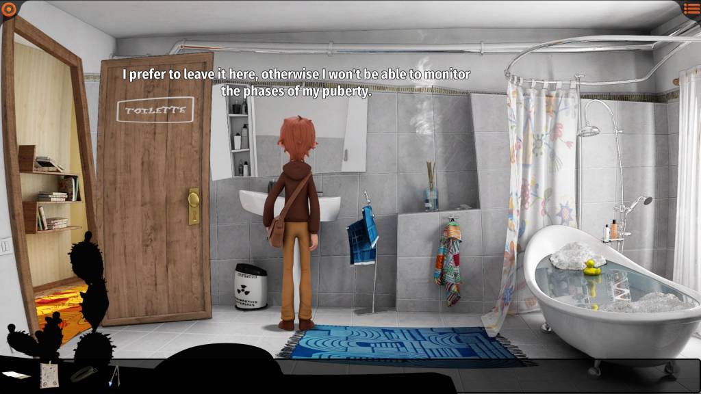 Willy Morgan: The curse of Bone Town - The bathroom