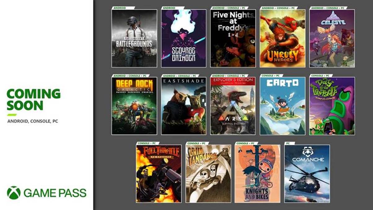 list games xbox game pass