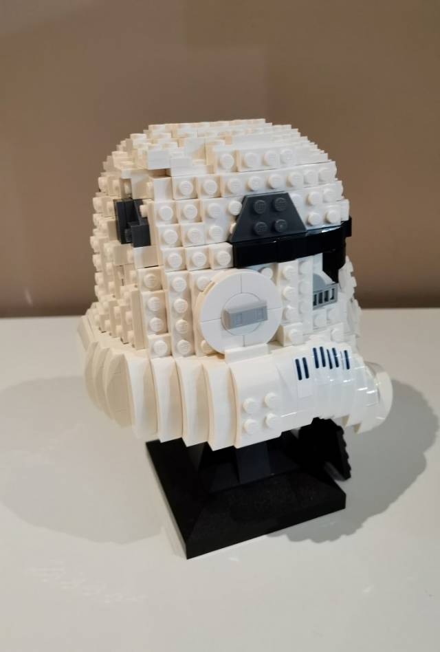star wars lego stormtrooper helmet