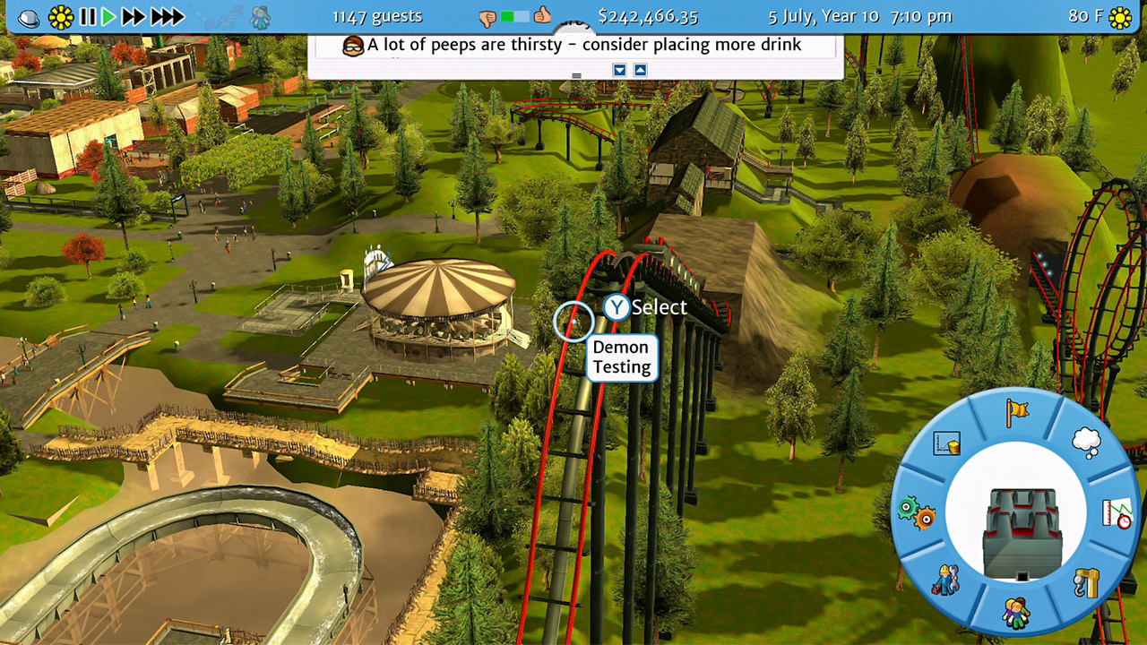 RollerCoaster Tycoon 3 Review - GameSpot