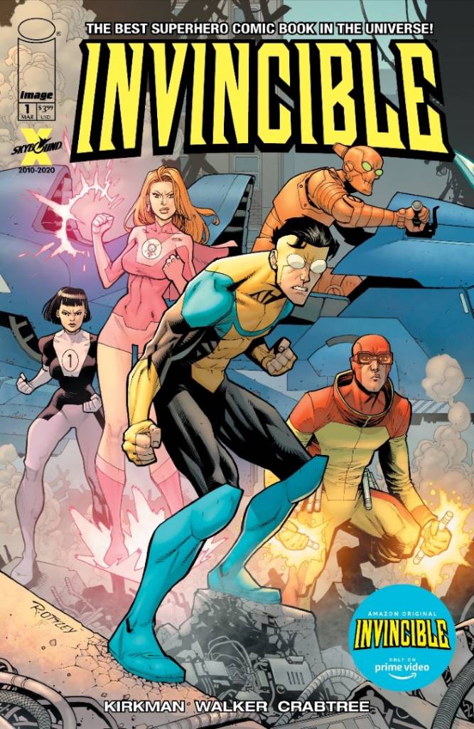 ROBERT KIRKMAN’S INVINCIBLE SHOWS OFF TV ADAPTATION ART ON A NEW