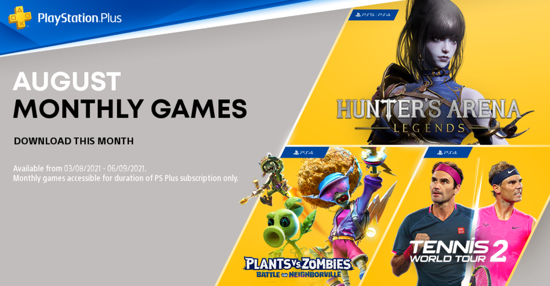 PlayStation Brasil on X: A Plague Tale: Innocence para PS5, Call of Duty:  Black Ops 4 e WWE 2K Battlegrounds para PS4 são os jogos para assinantes PlayStation  Plus de julho