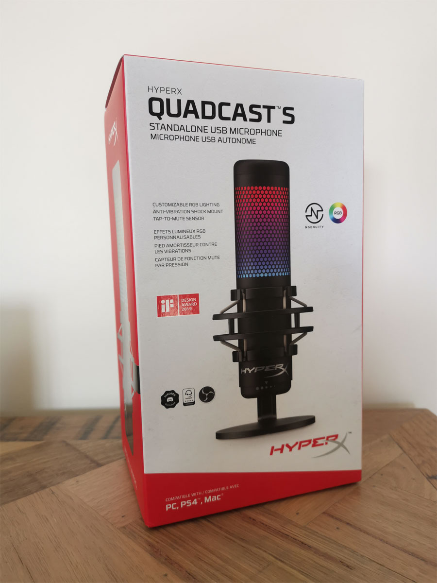 HyperX QuadCast S microphone review