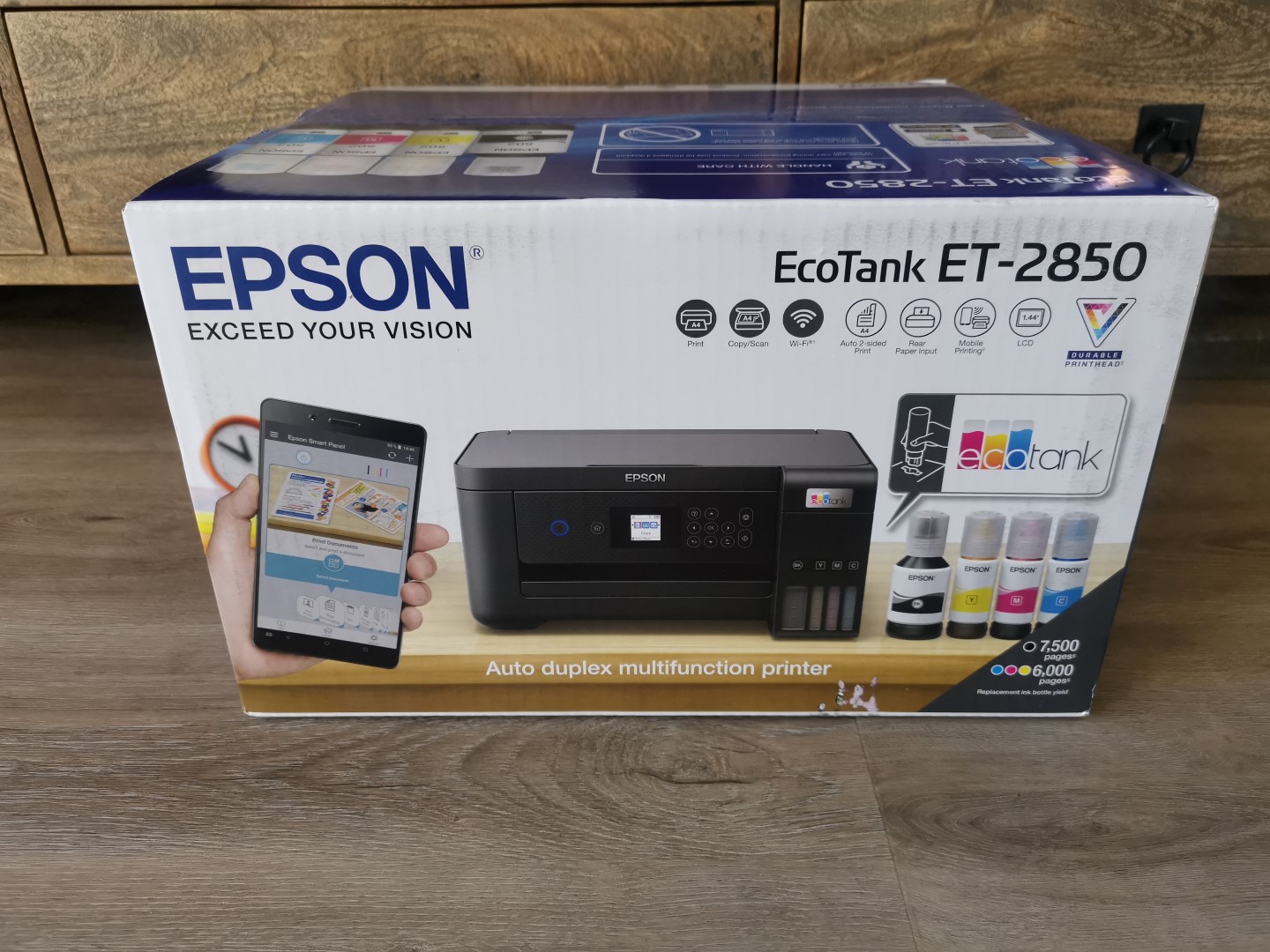 Unboxing and Setup of the EPSON EcoTank ET-2850 Printer 